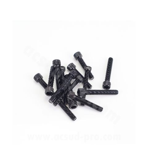KIT TORNILLERIA NEGRO CARTER EMBRAGUE DERBI EURO 3 /4 ( CARTER / BOMBA AGUA / ACEITE ) 13 PIEZAS R: 171007B