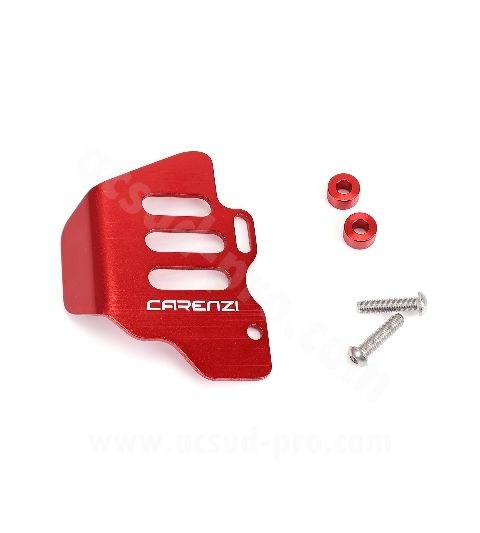 PROTECTOR FRENO TRASERO AM6 / DERBI ROJO - CARENZI - R: 289077T