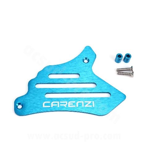 TAPA PIÑON ALUMINIO CARENZI EVO AM6 AZUL ANODIZADA R: 289077O