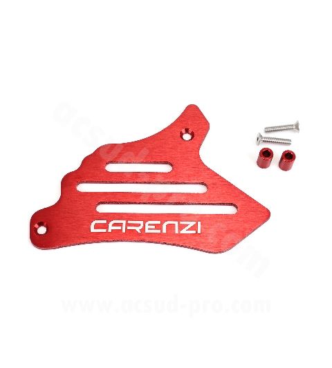 TAPA PIÑON ALUMINIO CARENZI EVO AM6 ROJA ANODIZADA R: 289077P
