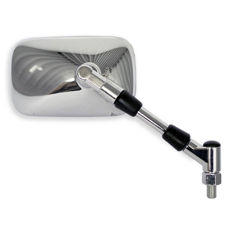 Retrovisor Derecho Vicma Para Sym VS 125 - Color Plata, Repuesto Original