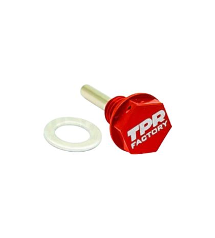 TORNILLO VACIADO ACEITE MINARELLI AM6 TPR FACTORY IMANTADO ROJO R: 99TOMM8R0
