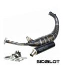 TUBO DE ESCAPE RACING FACTORY WR 90/96 CC. DERBI E2 / E3 BIDALOT R: 15000989