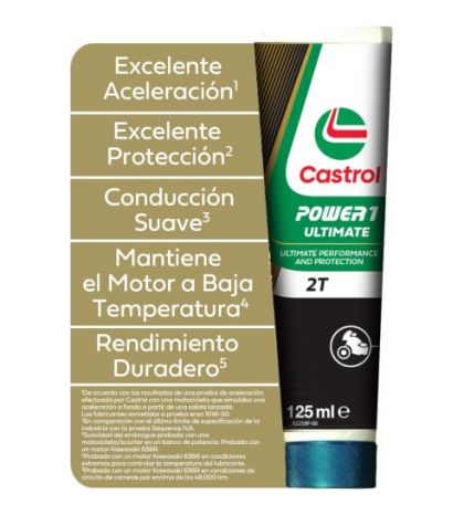 CASTROL 2 T. RACING ENVASE DE 125 ML. R: 110001655