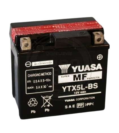 BATERIA YUASA YTX5L BS R: 61318