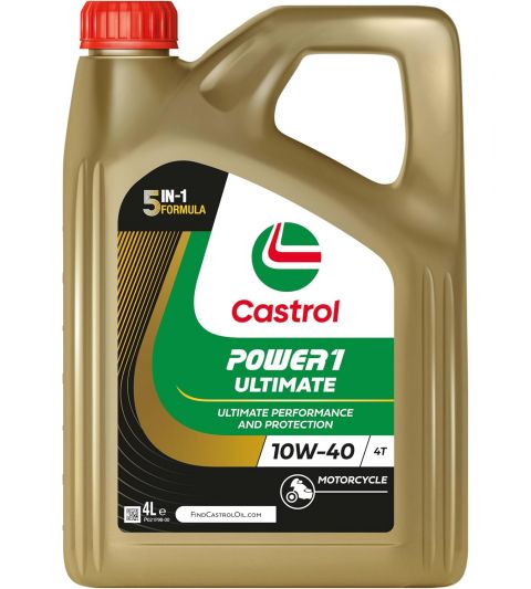CASTROL POWER 1 ULTIMATE 10W40 4T. ( ENVASE 4 LITROS ) R: CP5N