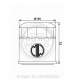 FILTRO DE ACEITE HONDA CB 500 09/02, YAMAHA XJ 600 92/03 - MEIWA - R: F268303