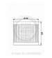 FILTRO DE ACEITE SUZUKI BURGMAN 150 07/12 - MEIWA - R: F268971