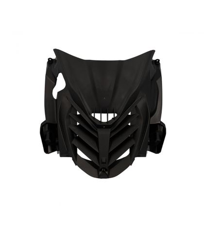 TAPA FRONTAL SUPERIOR / REJILLA NEGRA YAMAHA AEROX 50 C.C. DESDE 2013 R: 366738C