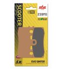 JUEGO PASTILLAS KYMCO AK 550 DELANTERAS SINTERIZADAS - SBS - R: P239MS