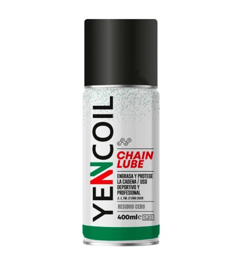 YENCOIL CHAIN LUBE 400 ML. LUBRICANTE DE ALTA CALIDAD PARA CADENAS R: Y000003