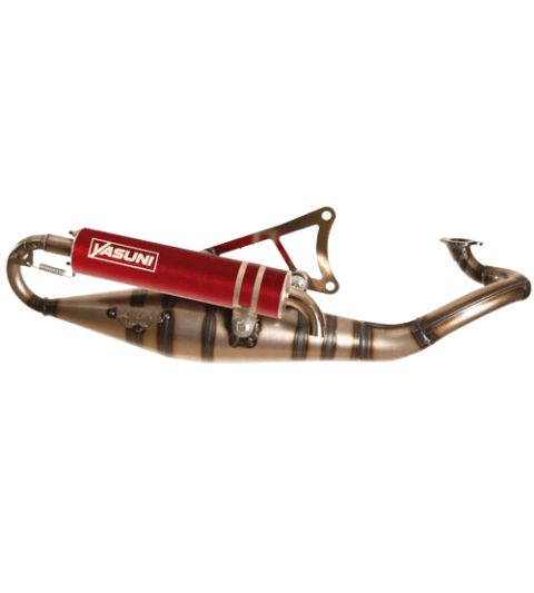 ESCAPE YASUNI R PRO MINARELLI HORIZONTAL SILENCIADOR ROJO - HOMOLOGADO - R: TUB902R-RPRO