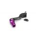 PEDAL DE CAMBIO PLEGABLE KRM NEGRA/MORADA MINARELLI AM6 R: KR508F