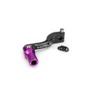 PEDAL DE CAMBIO PLEGABLE KRM NEGRA/MORADA MINARELLI AM6 R: KR580F