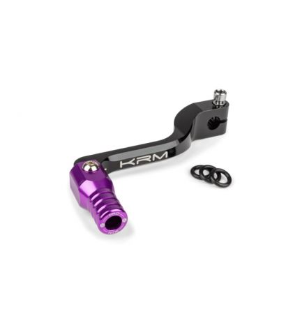 PEDAL DE CAMBIO PLEGABLE KRM NEGRA/MORADA DERBI R: KR577F
