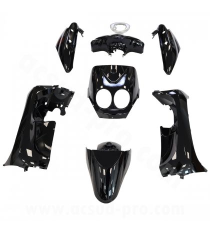 CARENADO YAMAHA NEO'S 11/14 NEGRO BRILLO ( 8 PIEZAS ) R: 366334