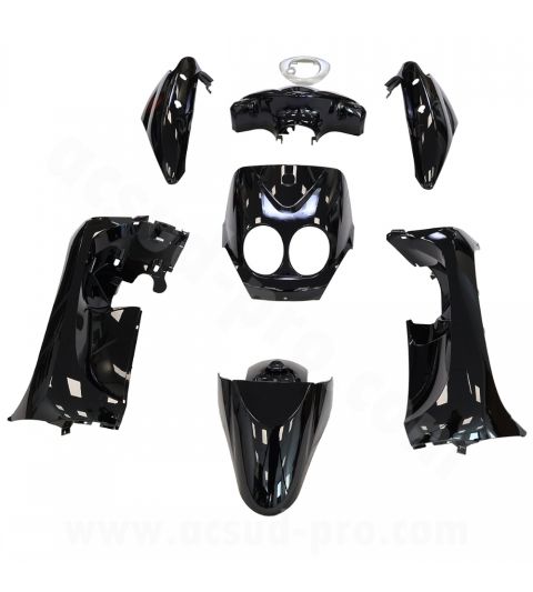 CARENADO YAMAHA NEO'S 11/14 NEGRO BRILLO ( 8 PIEZAS ) R: 366334