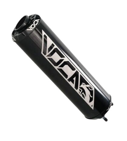 SILENCIADOR - VOCA RACING ALUMINIO NEGRO R: VCR-RD30200.01/BK
