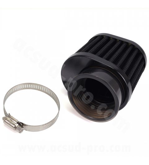 FILTRO DE AIRE TNT PARA CARBURADORES PWK (DIÁMETRO 49 MM) -(TIPO BMC NEGRO - R: 115021D