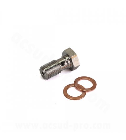 TORNILLO BANJO SIMPLE INOX M10 X 100 L: 25 MM. R: 282054