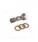 TORNILLO BANJO DOBLE INOX M10 X 100 L: 38 MM. R: 282054B