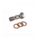 TORNILLO BANJO DOBLE INOX M10 X 100 L: 38 MM. R: 282054B