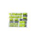 ADHESIVO METRAKIT PRO RACE AMARILLO FLUOR R: 98027033