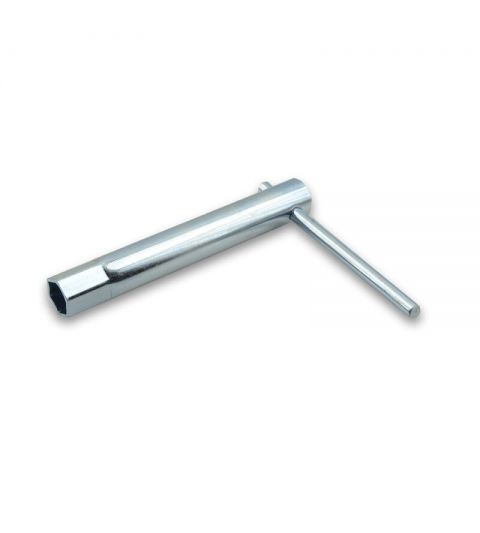 LLAVE DE BUJIA CON PALANCA HEXAGONO 16 MM. R: 504