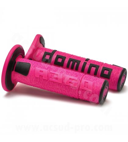 JUEGO PUÑOS DOMINO A360 OFF ROAD RPS NEGRO - ROSA R: 331287H