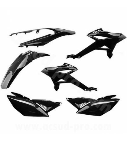 KIT DE PLASTICOS NEGRO BETA RR 50 (6 PIEZAS) 2012 - 2020 R: 354000B
