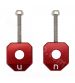 TENSOR DE CADENA MOTO CARENZI PARA DERBI SENDA / SMT / RCR / RX / SX ROJO Ø12 R: 048660K