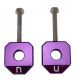 TENSOR DE CADENA MOTO CARENZI PARA DERBI SENDA / SMT / RCR / RX / SX MORADO Ø12 R: 048660J