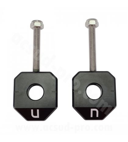 TENSOR DE CADENA MOTO CARENZI PARA DERBI SENDA / SMT / RCR / RX / SX NEGRO Ø12 R: 048660I