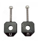 TENSOR DE CADENA MOTO CARENZI PARA DERBI SENDA / SMT / RCR / RX / SX NEGRO Ø12 R: 048660I