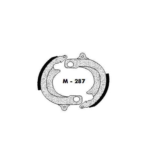 JUEGO ZAPATAS ARRANQUE VARIANT 2 PIEZAS - AGPA - R: M287