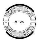 JUEGO ZAPATAS FRENO HONDA MTX 50, SL 200/250 AGPA R: M297