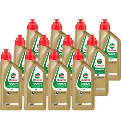 CASTROL POWER 1 2T. ( 12 UNIDADES DE 1 LITRO ) R: 28300