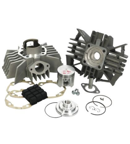 EQUIPOMOTOR ITALKIT 75 CC. DERBI VARIANT PEDALES / START 5 - PISTÓN 48 MM CULATA 2 PIEZAS R: CK.12.578.G