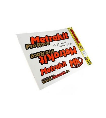 HOJAS DE PEGATINAS METRAKIT PRO RACE ( 2 X 35X45CM. ) R: 98027022