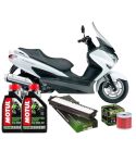 KIT REVISIÓN SUZUKI BURGMAN 125 (07-20) ACEITE, FILTRO DE AIRE Y ACEITE R: SDSD