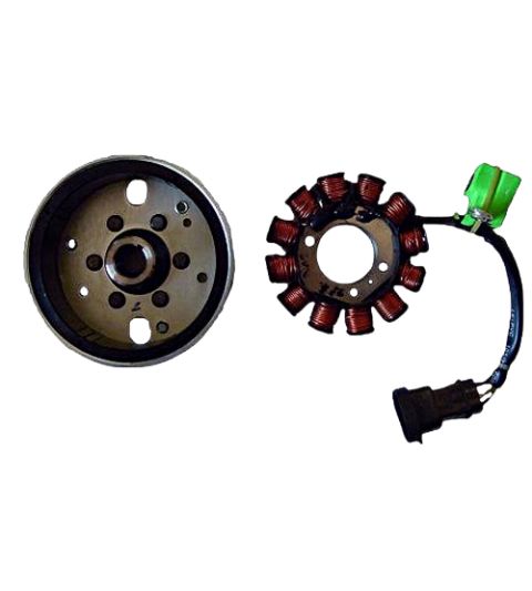 VOLANTE MAGNÉTICO 12 POLOS 12V 120W (MOTOR PIAGGIO 50 4T-4V) R: 04168511