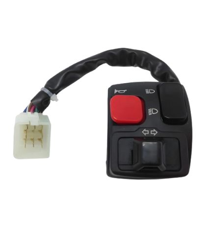 CONMUTADOR IZQUIERDO INTERMITENTES YAMAHA JOG RR 50 C.C. - ALLPRO - R: AP50CT50.168.LE