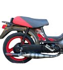 ESCAPE SVK DERBI VARIANT ( PARA CILINDROS 65 / 74 C.C. ) SILENCIADOR NEGRO R: 012T005