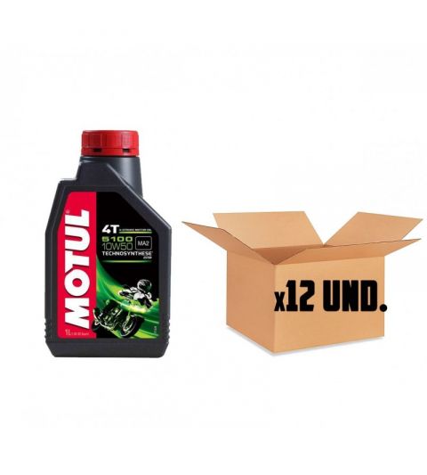 ACEITE MOTUL 5100 10W50 4T ( 12 LITROS ) R: 51005012
