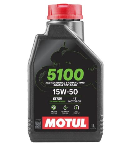 ACEITE MOTUL 5100 15W50 4T ( 1 LITRO ) R: 510015501