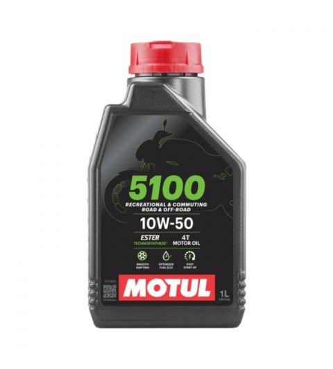 ACEITE MOTUL 5100 10W50 4T ( 1 LITRO ) R: 510010501