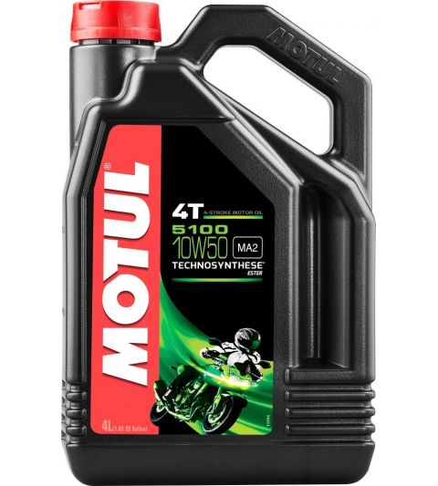 ACEITE MOTUL 5100 10W50 4 T. ( ENVASE 4 LITROS ) R: 51004L50