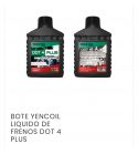 LÍQUIDO DE FRENOS 100 % SINTÉTICO DOT 4 PLUS 500 ML. - YENCOIL - R: YL500
