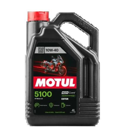 ACEITE MOTUL 5100 10W40 4 T. ( ENVASE 4 LITROS ) R: 51004L10