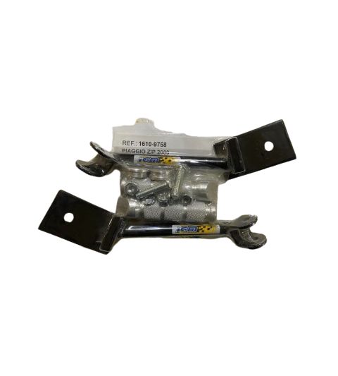 JUEGO ESTRIBERAS TRASERAS PIAGGIO ZIP 2000 R: 1610-9758